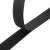 Липучка с покрытием ПВХ, шир. 25 мм (упак. 25 м), цвет чёрный - купить в Томске. Цена: 14.93 руб.