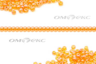 Бисер (TL) 11/0 ( упак.100 гр) цв.109В - оранжевый - купить в Томске. Цена: 44.80 руб.