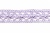 Тесьма кружевная 0621-1855, шир. 18 мм/уп. 20+/-1 м, цвет 107-фиолет - купить в Томске. Цена: 466.97 руб.