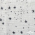 Ткань Муслин принт, 100% хлопок, 125 гр/м2, шир. 140 см, #2308 цв. 9 белый морская звезда - купить в Томске. Цена 413.11 руб.