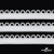 Резинка бельевая ажурная #6419, шир.10 мм, цв.белый - купить в Томске. Цена: 7.49 руб.