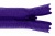Молния потайная Т3 866, 20 см, капрон, цвет фиолетовый - купить в Томске. Цена: 5.27 руб.