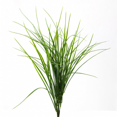 Трава искусственная -3, шт (осока 50 см/8 см  5 листов)				 - купить в Томске. Цена: 124.17 руб.