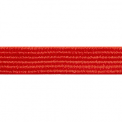 Резиновые нити с текстильным покрытием, шир. 6 мм ( упак.30 м/уп), цв.- 86-красный - купить в Томске. Цена: 155.22 руб.