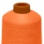 Нитки текстурированные некручёные 457, намот. 15 000 м, цвет оранжевый - купить в Томске. Цена: 204.10 руб.