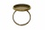 Заготовка для рукоделия металлическая фигурная для кольца 15мм - купить в Томске. Цена: 7.44 руб.