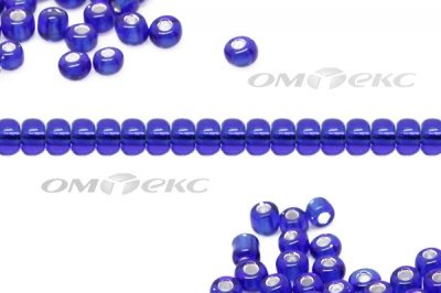 Бисер (SL) 11/0 ( упак.100 гр) цв.28 - синий - купить в Томске. Цена: 53.34 руб.
