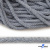 Шнур плетеный d-6 мм круглый, 70% хлопок 30% полиэстер, уп.90+/-1 м, цв.1086-голубой - купить в Томске. Цена: 588 руб.