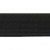 Резинка 25 мм Тканая, 13,75 гр/п.м, (бобина 25 +/-0,5 м) - черная  - купить в Томске. Цена: 11.67 руб.