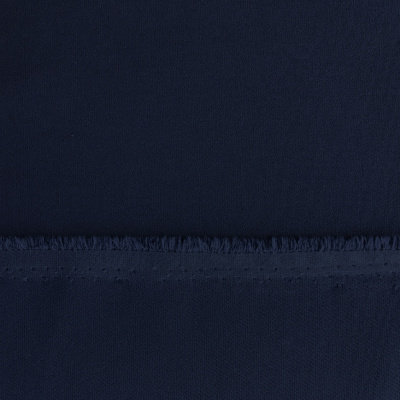 Костюмная ткань "Элис", 220 гр/м2, шир.150 см, цвет т.синий - купить в Томске. Цена 308 руб.