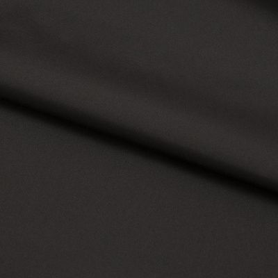 Курточная ткань Дюэл Middle (дюспо), WR PU Milky, Black/Чёрный 80г/м2, шир. 150 см - купить в Томске. Цена 123.45 руб.