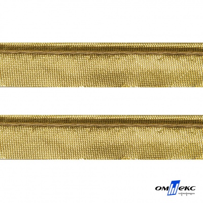 Кант атласный 136, шир. 12 мм (в упак. 65,8 м), цвет золото - купить в Томске. Цена: 433.08 руб.